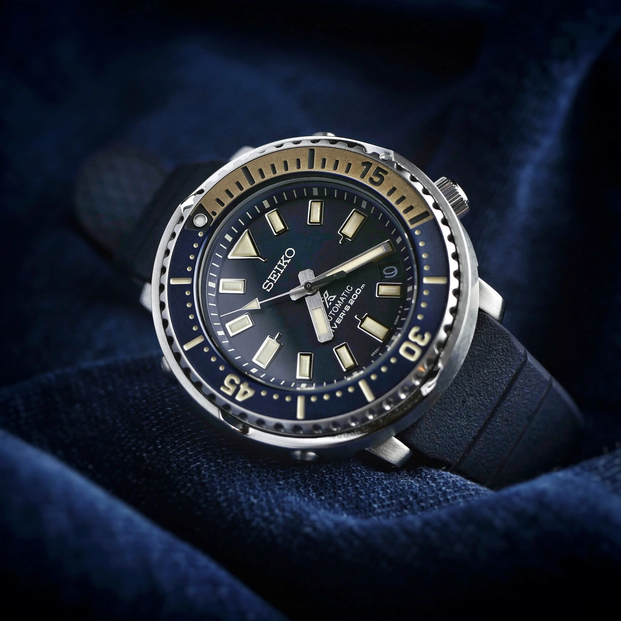 Seiko tuna discount bezel insert